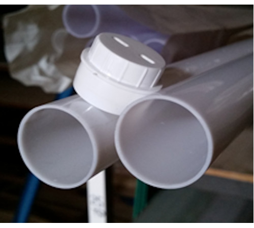Труба из поликарбоната 32 мм Белый купить в Орше  